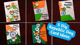 Republic day card making | DIY republic day greeting card | Independence Day Card |diy art and craft