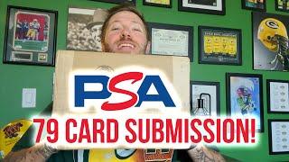 79 Card PSA Submission Unboxing!