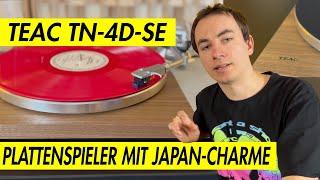 TEAC TN-4D-SE: Plattenspieler mit Direktantrieb aus Japan im Test