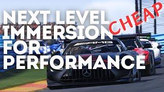 The best value immersion in Sim racing!