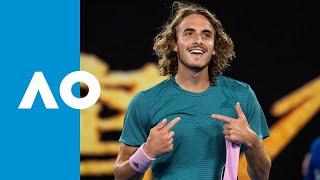 Stefanos Tsitsipas vs Roger Federer | Australian Open 2019 R4 Highlights