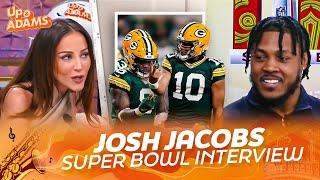 Josh Jacobs on Packers Offseason Moves to Win, Raiders Fanbase, "I am a Packer" Moment, Jordan Love