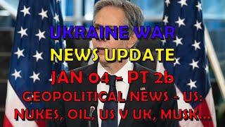 Ukraine War Update NEWS (20250104C): Geopolitical News #2