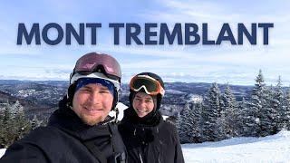 Skiing in Mont Tremblant | Quebec Canada 