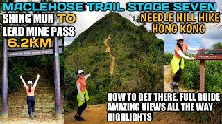 MACLEHOSE TRAIL STAGE SEVEN | NEEDLE HILL | SOLO HIKING | HIKE HONG KONG (HOW TO GET THERE, VIEWS)