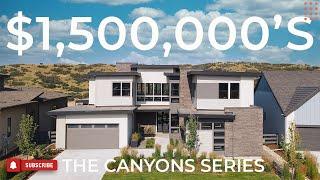 INSIDE A 5 BDRM INFINITY MODEL HOME IN THE CANYONS AT CASTLE PINES | NEAR DENVER, CO | NEW HOME TOUR