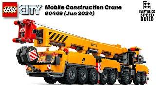 LEGO City Mobile Construction Crane - 60409 Speed Build