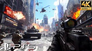 (PS5) New York Invasion™ | Ultra Realistic Immersive Graphics Gameplay [4K 60FPS] Call of Duty