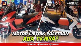 Motor Listrik Polytron Fox-R dan T-Rex, Harga Mulai Rp 18 Jutaan, Baterainya Sewa | GridOto News