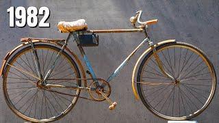 Old soviet bike full restoration. He is 40 years old