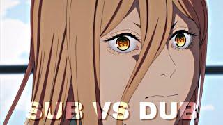 I AM POWER - Chainsaw Man Sub Vs Dub