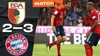 Augsburg vs Bayern Munich 2-3 Highlights & All Goals HD