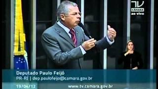 Combate à corrupção no Brasil. Deputado Paulo Feijó (PR-RJ)