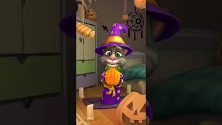 Magia de Dia das Bruxas 🪄 Talking Tom #Shorts
