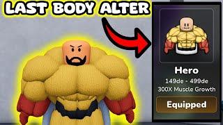 HERO BODY ALTER UNLOCKED AND UPDATE GYM LEAGUE ROBLOX