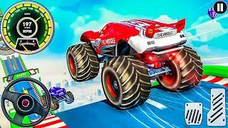 Monster Truck Stunt Racing 2024 - Mega Ramp Car Stunt Master Simulator - Android Gameplay