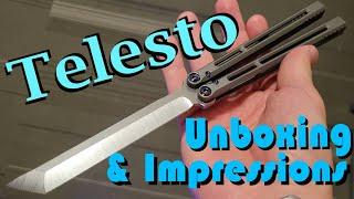 Telesto Balisong Unboxing and First Impressions