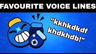 My favourite voice line for every brawler