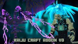 KAIJU CRAFT ADDON UPDATE V3 [NEW MONSTER] for Minecraft PE 1.21.51