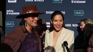 Kiowa Gordon & Jessica Matten on ATX Television Festival red carpet | FOX 7 Austin