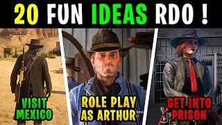 20 Things You MUST Try If You're Bored in Red Dead Online