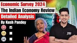 Economic Survey 2024 Explained In Hindi  | Indian Economy | Budget 2024