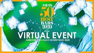 VIRTUAL COUNTDOWN: Asia’s 50 Best Bars 2020, sponsored by Perrier