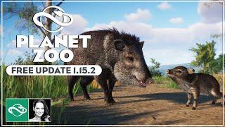 ▶ Planet Zoo Free Anniversary Update 1.15.2: Collared Peccary