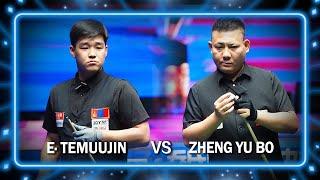 E· TEMUUJIN (MG) VS ZHENG YU BO (CHN) | 2024 JOY Heyball Masters Bayannur Station