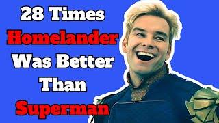 28 Times Homelander Was Better Than Superman | The Boys