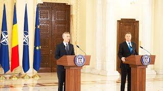 NATO Secretary General with the President of Romania Klaus Iohannis, 31 JAN 2019