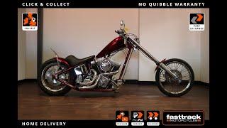 REVTECH HARDCORE II CUSTOM CHOPPER WALK AROUND VIDEO TOUR AND START UP