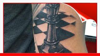 220+ Chess Pieces Tattoos Designs (2020) King, Queen, Board !
