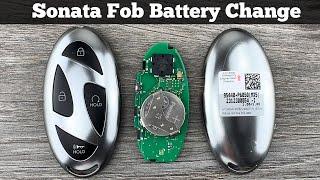 2024 Hyundai Sonata Key Fob Battery Replacement - How To DIY Change Replace Sonata Remote Batteries