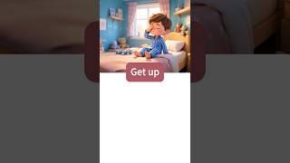 Useful Phrases"Get up"Daily Coversations#english #vocabulary #learnenglish #cartoon #englishspeaking