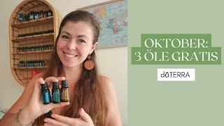 3 ÖLE GRATIS: Energie (Wild Orange), Erdung (Balance) und Beruhigung (Adaptive) - OKTOBER | dōTERRA