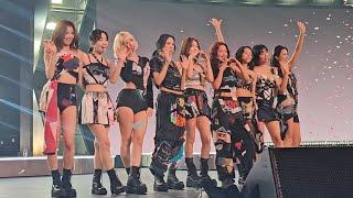 [FANCAM] 241121 트와이스 TWICE Amazon Music Live "Talk That Talk" + Ending