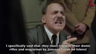 Hitler's Rant on Connecticut Gun Registration