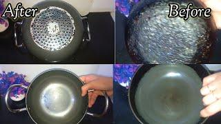 How To Clean Nonstick Utensils | Kadai Cleaning Tips | Nonstick Cookware Set Cleaning