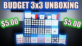 Budget Speedcubes Under $5 Unboxing! | Cubeorithms (SpeedCubeShop)