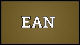 EAN Meaning