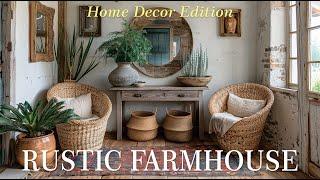 The Charm of Rustic Farmhouse Decor: Home Tour & Inspiration