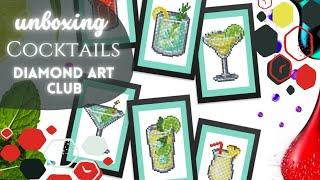 SNEAK PEEK! Cocktails Mini-Dazzles Kit by Diamond Art Club