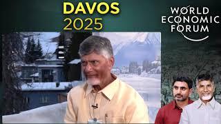 Davos Tour: CM Nara Chandrababu Naidu Interview From Davos | World Economic Forum  | CBN Official