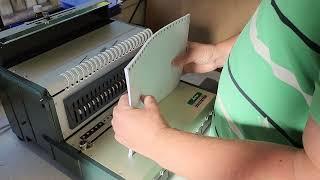 NZ Binding WM708E Electric Wire Binding Machine Wire Hanger Demo