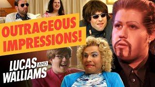 Most Outrageous Celebrity Impressions! | Rock Profile | Lucas and Walliams