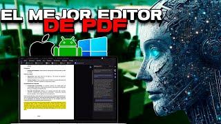 ¿EDITOR PDF TODO EN UNO Y INTELIGENTE QUE NECESITAS? | PDFelement 2024