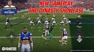 College Football 25 NEW GAMEPLAY AND DYNASTY Showcase