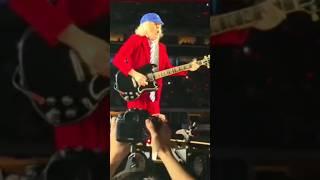 AC/DC live in Nashville — Blood, sweat & riffs: Angus sets the tone from note one!  #ACDC #angus