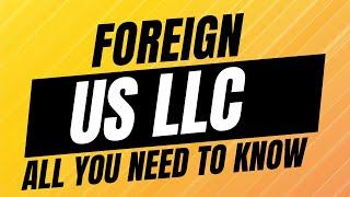 Watch This Before Forming A US LLC as a Non US Resident
